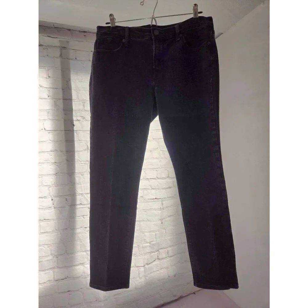 Old Navy Curvy Skinny Women's Size 10 PETITE Black Jeans